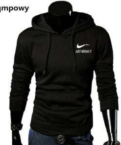 Printed Sportswear Men Sweatshirt Hip-Hop Male Hoodies Pullover