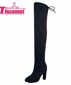 Slim Boots Sexy over the knee high women snow boots winter
