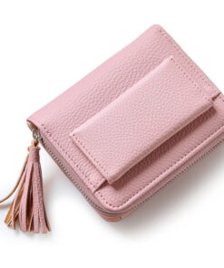 Short Tassel Women's Wallets Lady Mini Card Holder Wallet