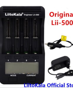 LiitoKala lii-500 LCD 3.7V 1.2V 18650 26650 16340 14500 10440 18500 Battery Charger